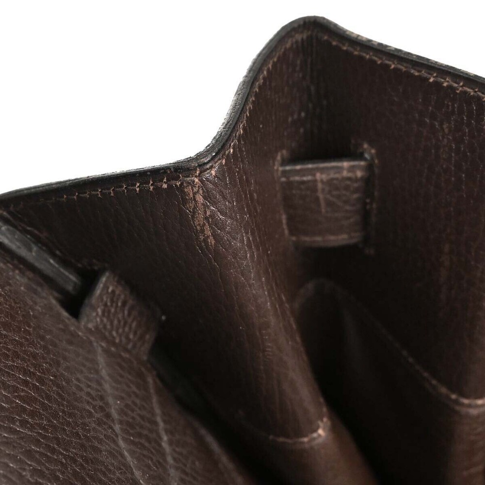 Hermes HAC Birkin Brown Ardennes with Gold Hardware 45 - Picture 15 of 16